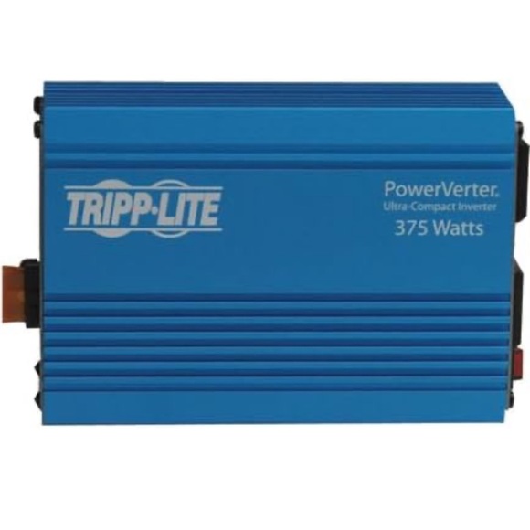 Tripp Lite 375W Ultra Compact Car Power Inverter with 2 Outlets, Blue - NIB - Picture 7 of 15